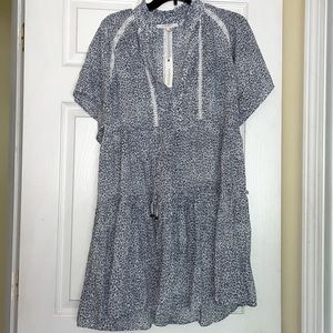 Olivaceous Leopard Print Dress, NWT